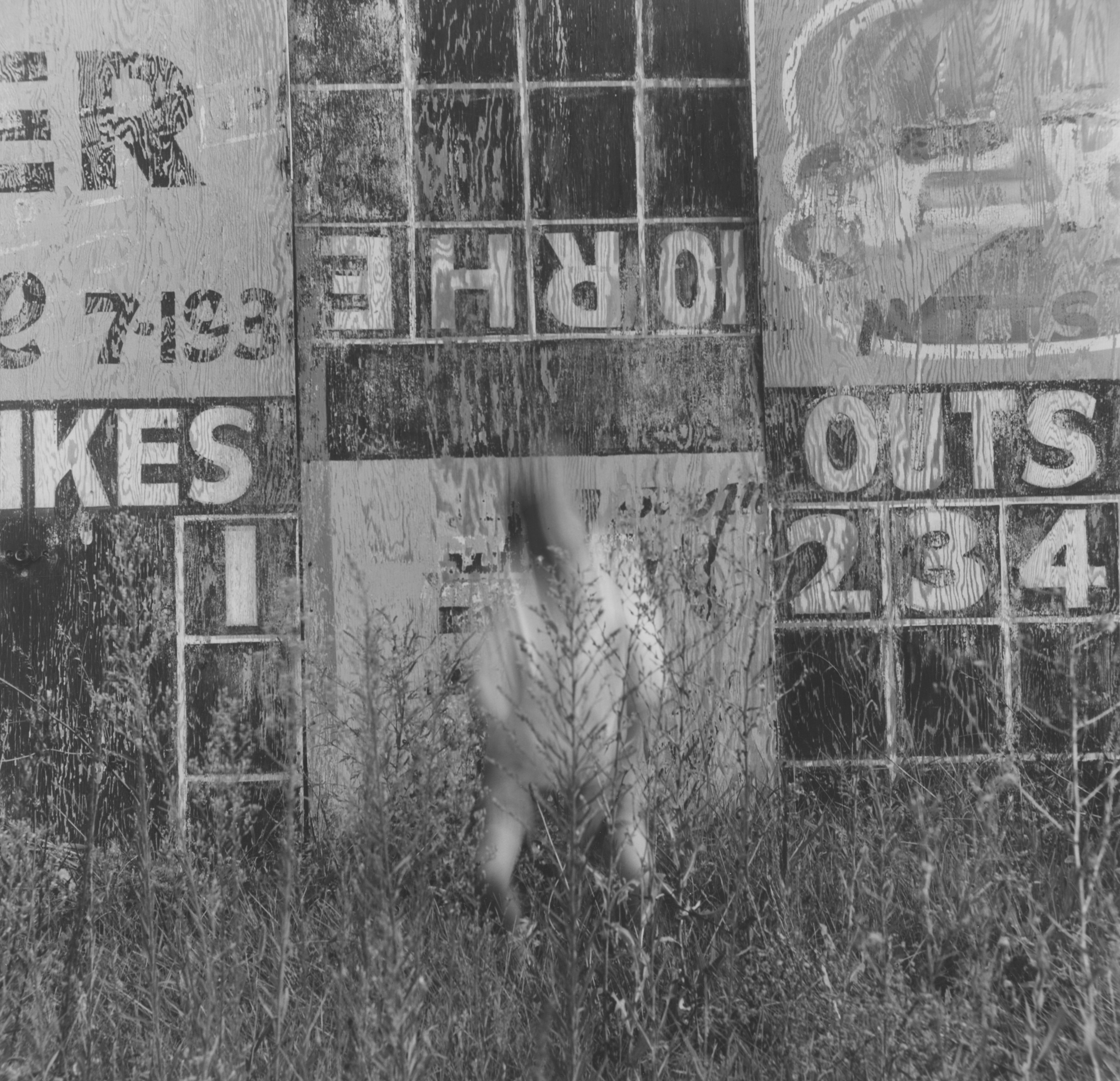 Untitled, (ca. 1964). © The Estate of Ralph Eugene Meatyard, courtesy Fraenkel Gallery, San Francisco.