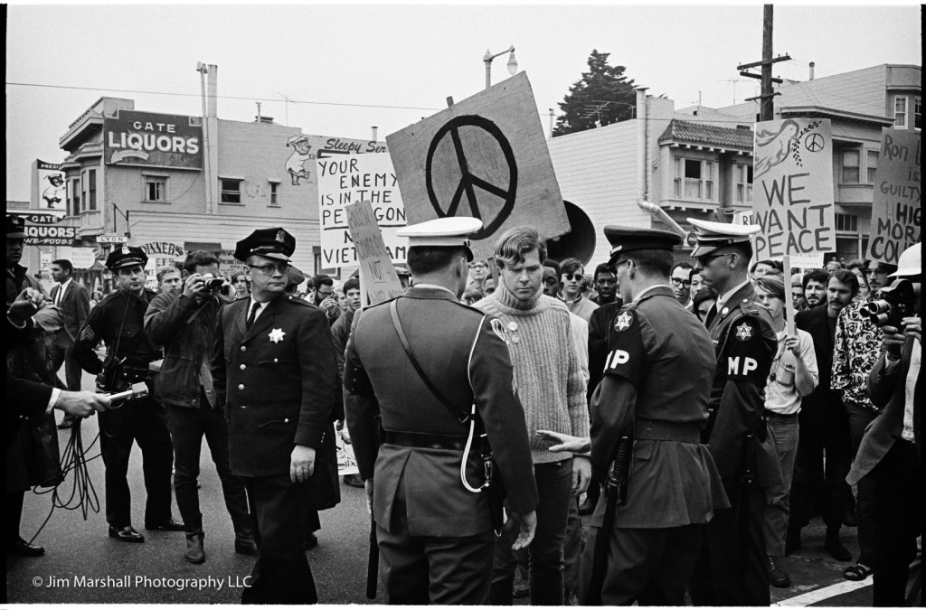 War Protest, The Presidio, San Francisco, CA 1967. © Jim Marshall Photography LLC.