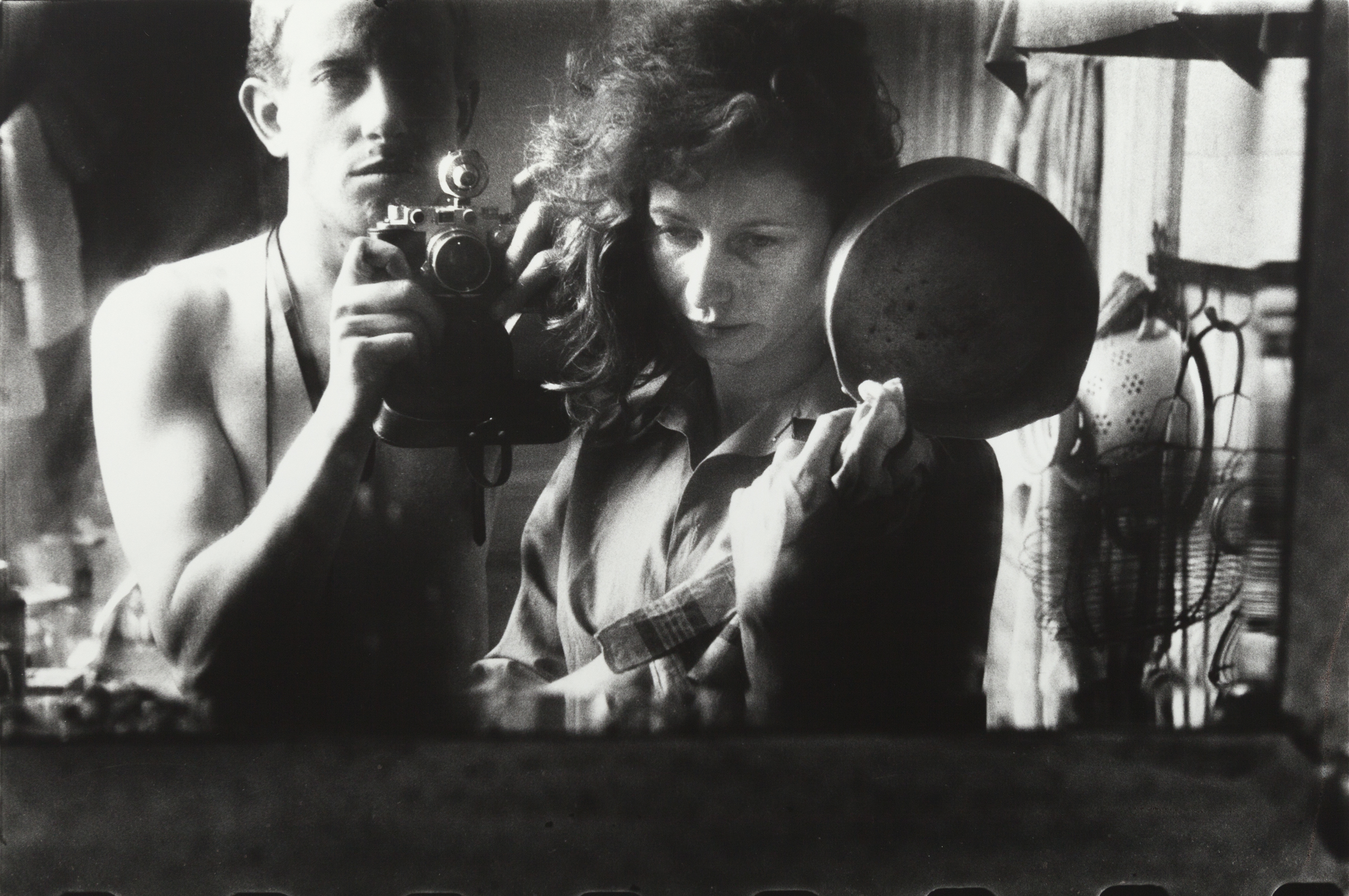 Selfportrait with Ata Kandó, Paris (1953) by Ed van der Elsken. Nederlands Fotomuseum / © Ed van der Elsken / Collection Ed van der Elsken estate.