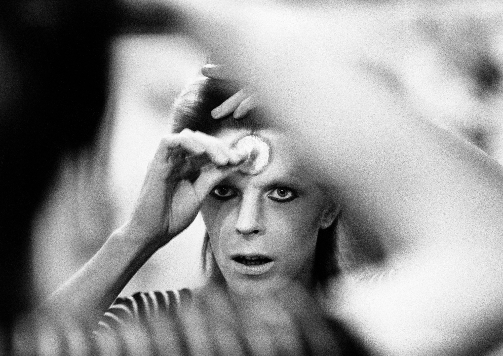 David Bowie. Make Up. PHOTO © MICK ROCK 2017.