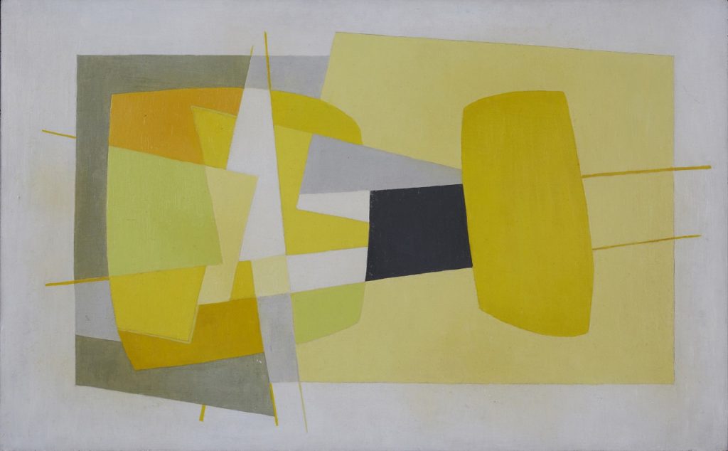 Saloua Raouda Choucair - Composition in Yellow