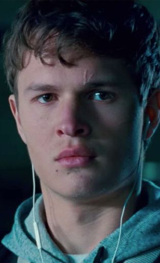 Ansel Elgort in Baby Driver