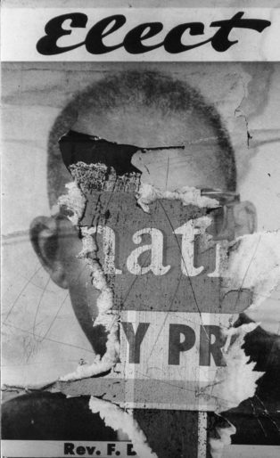 Dennis Hopper Torn Poster 1963