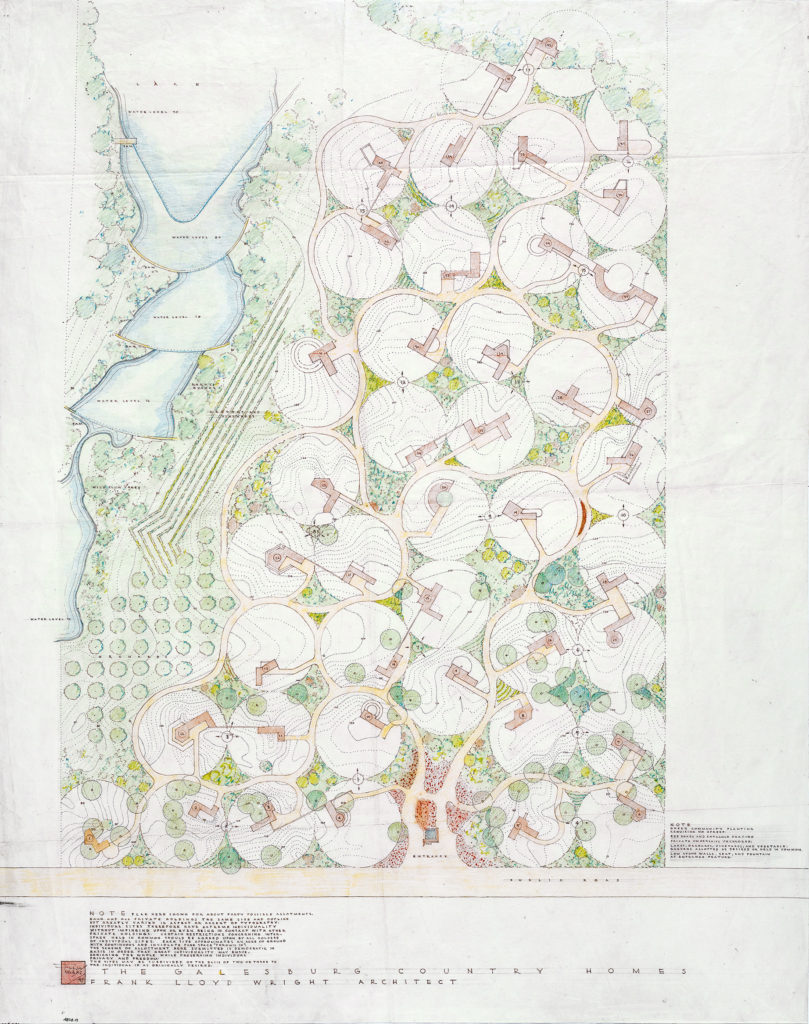 Frank Lloyd Wright Galesburg