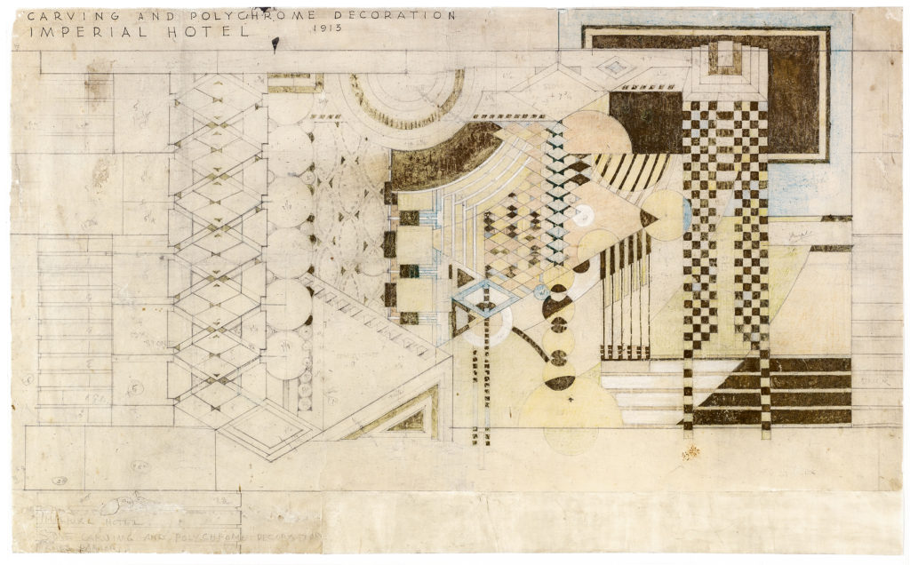 Frank Lloyd Wright Imperial Hotel Tokyo