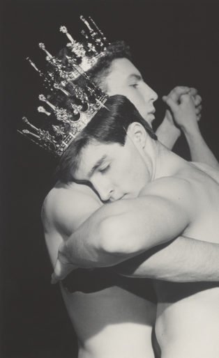 Robert Mapplethorpe Photograph of Two Dancing Men