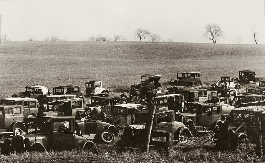 Walker Evans Joes Auto Graveyard