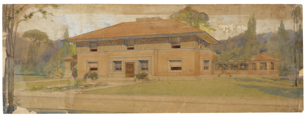 Frank Lloyd Wright Winslow House MoMA
