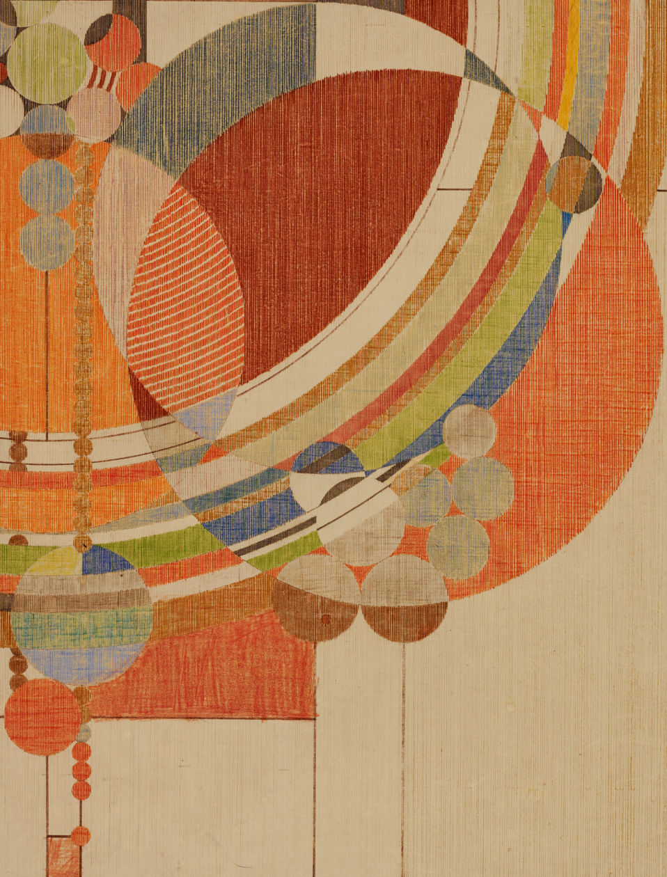 Frank Lloyd Wright drawing March Balloons MoMA