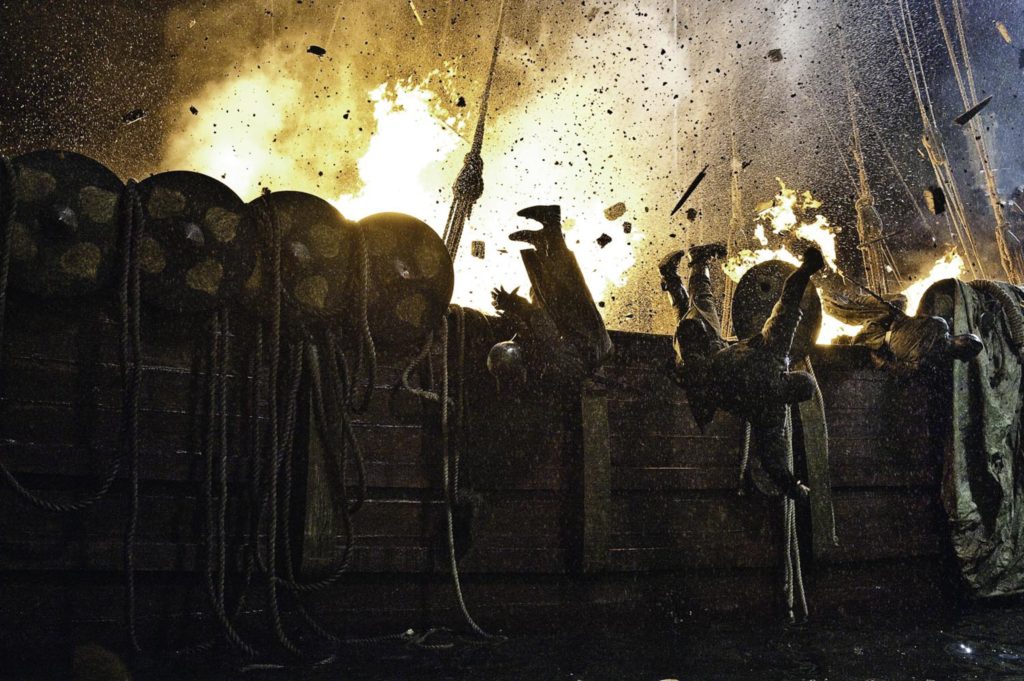 war scene