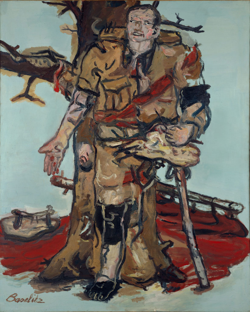 Georg Baselitz Blocked Painter Guggenhiem
