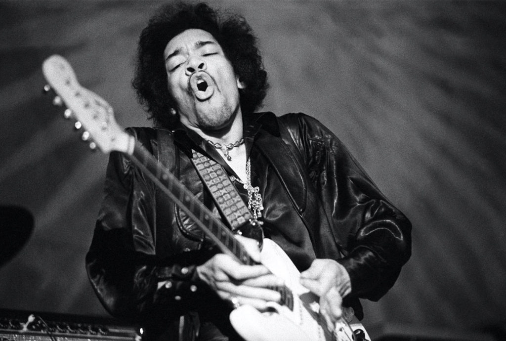 Jimi Hendrix by Baron Wolman