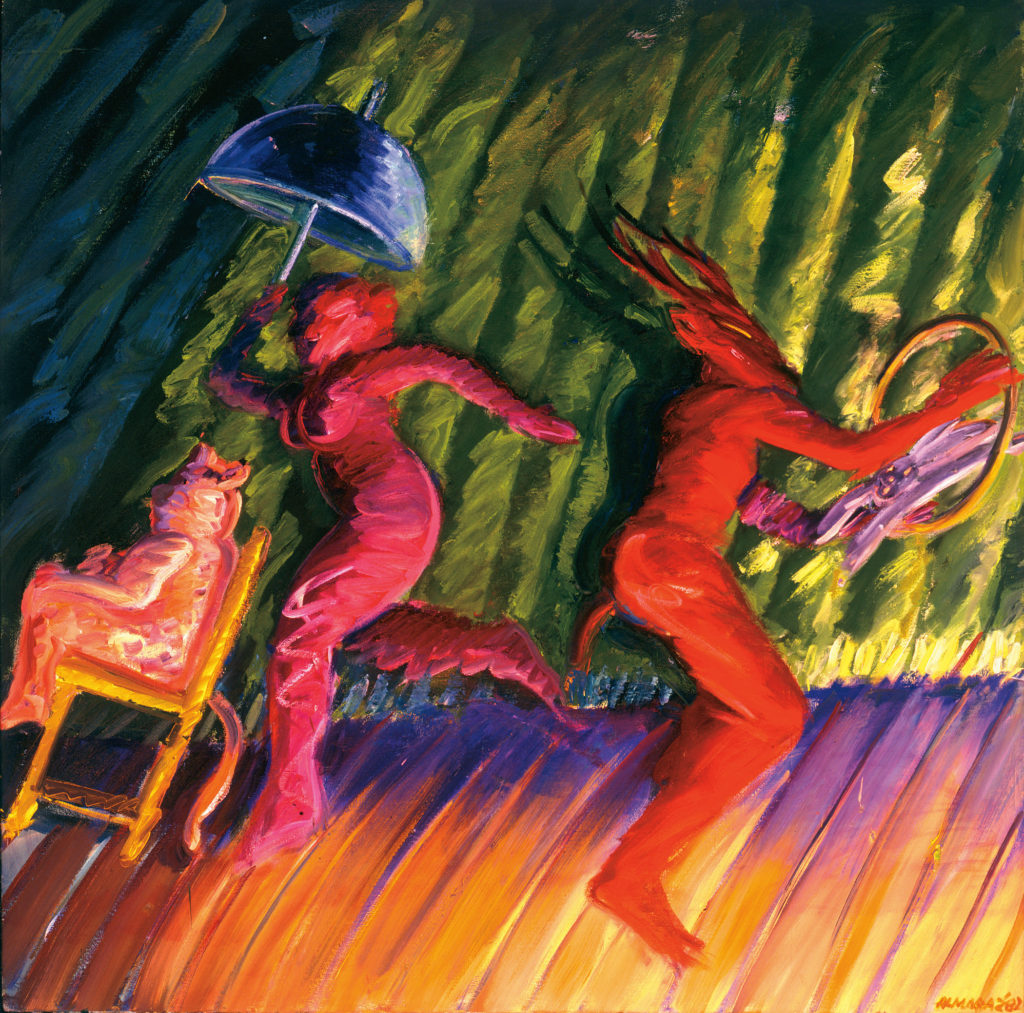 Carlos Almaraz erotic art
