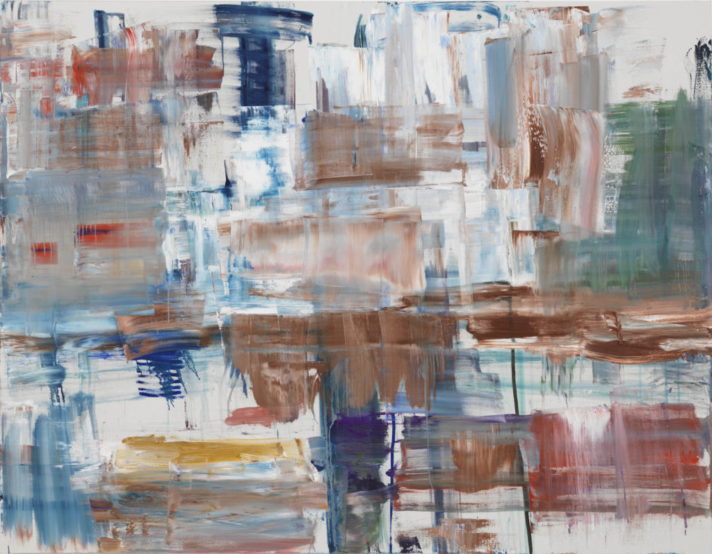 Louise Fishman PIANO NOBILE 2017 Oil on linen