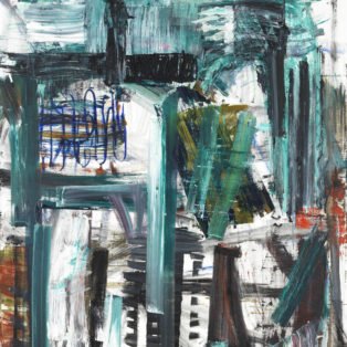 Louise Fishman AS IS 2017 Oil on linen