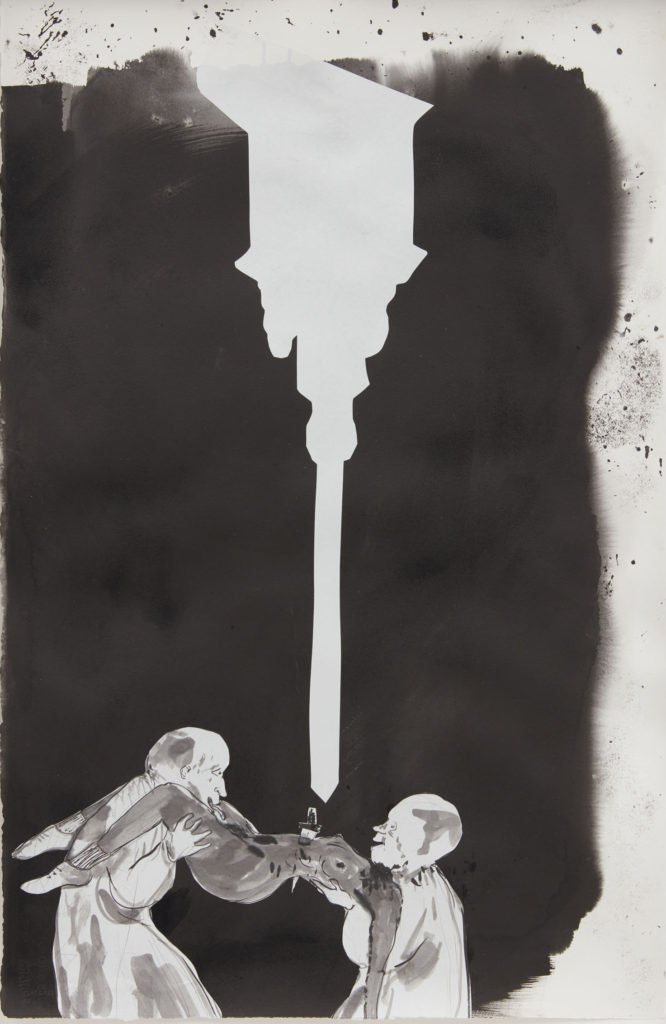 Kara Walker desecrated body artwork