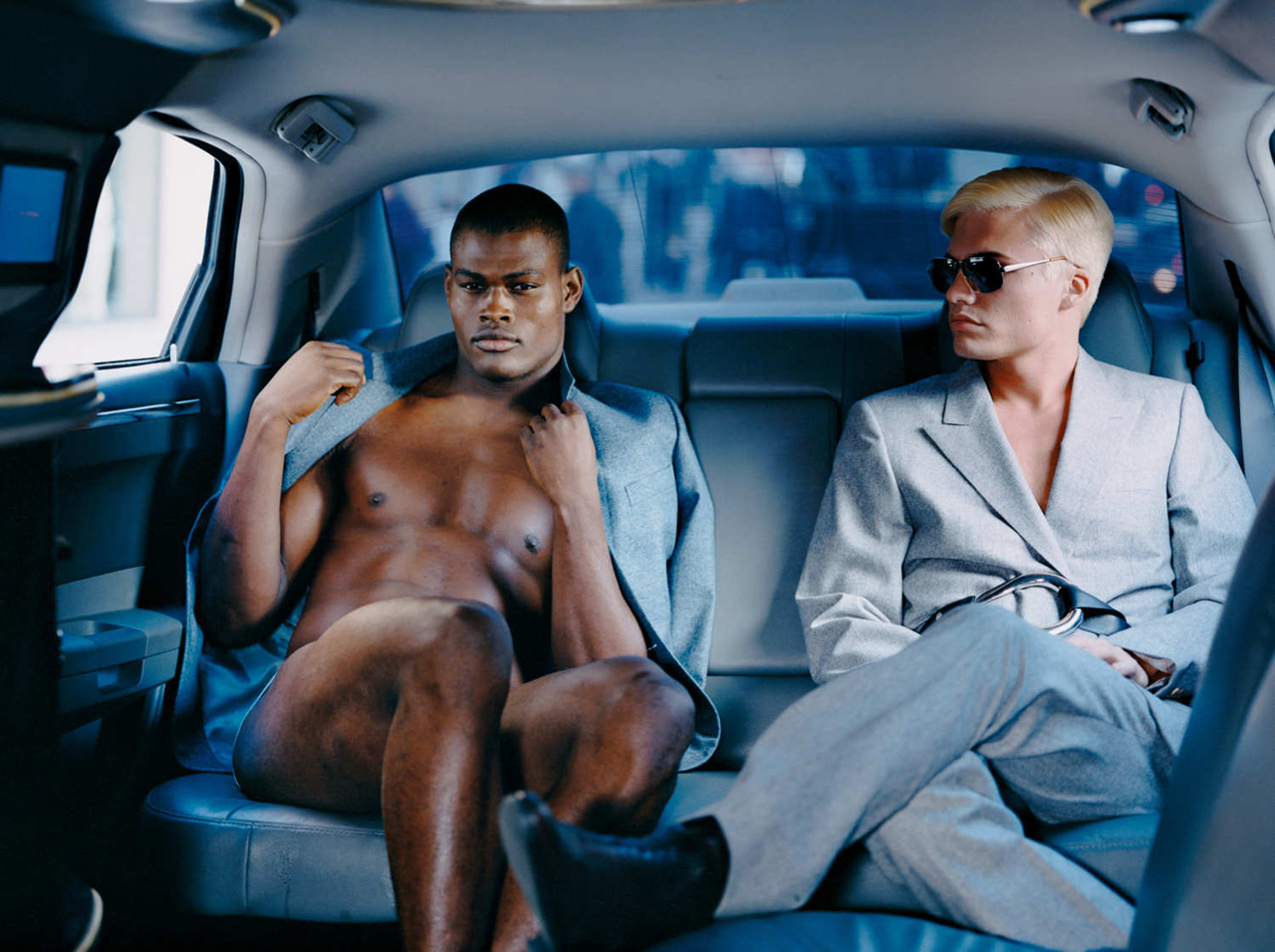 Tina Barney Men in Car