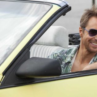 Sam in Car