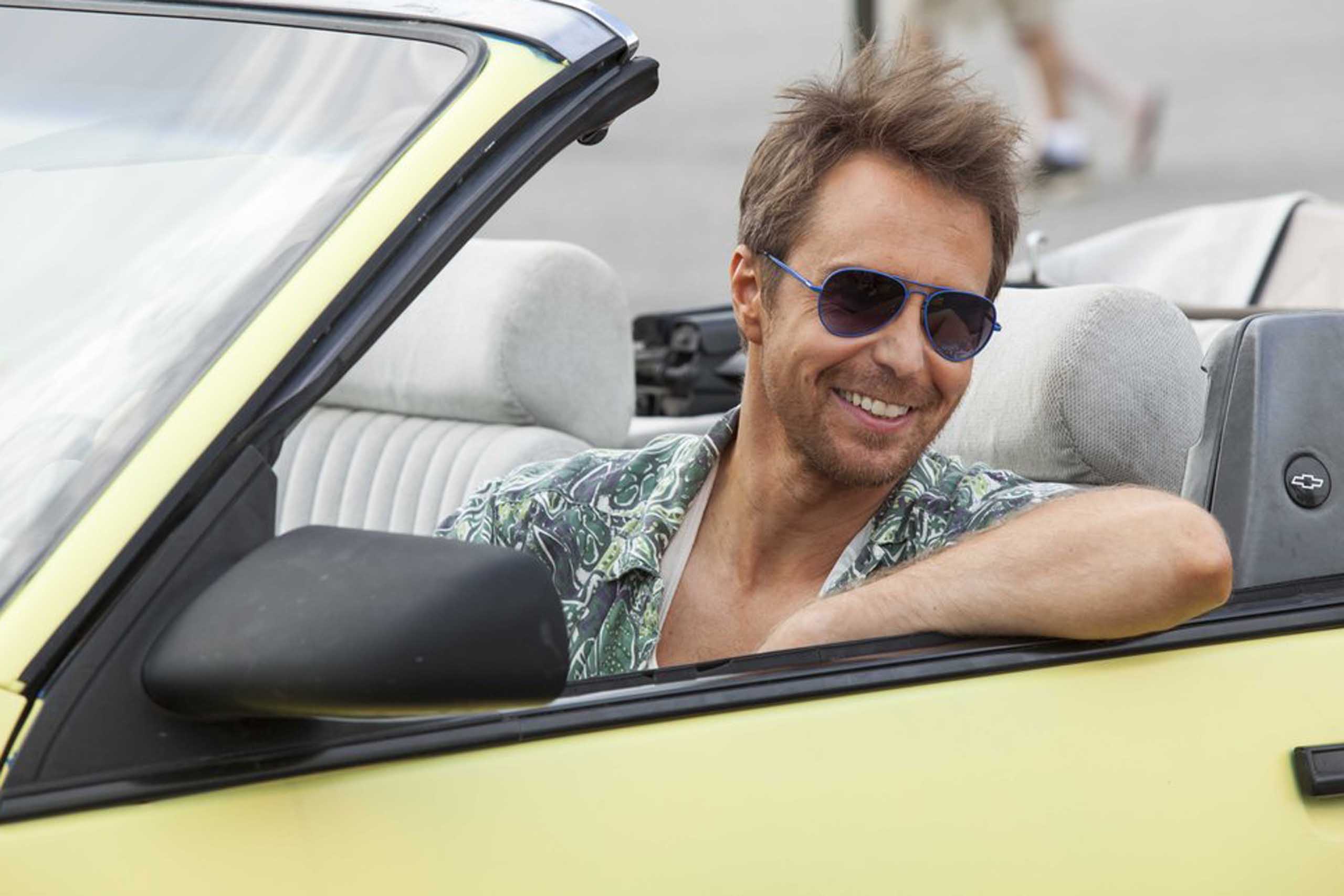 Sam in Car