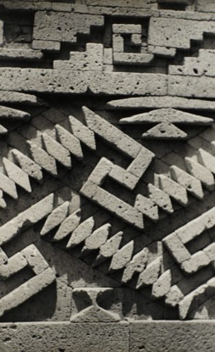 Josef Albers paintings and photographs from several trips to Mexico