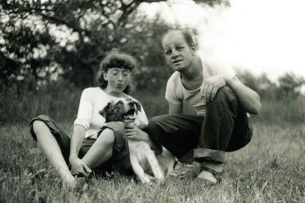 Lee Kasner & Jackson Pollock Photo