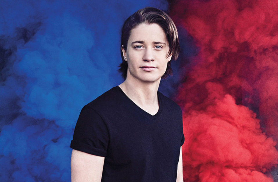 Kygo blue and red smoke