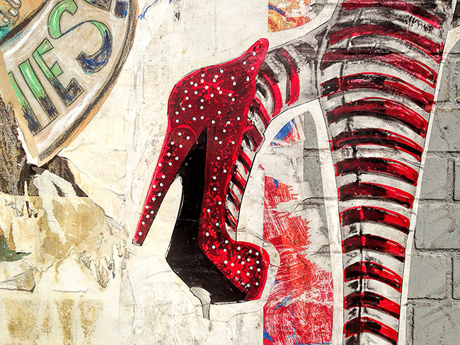 leland bobbe red shoe