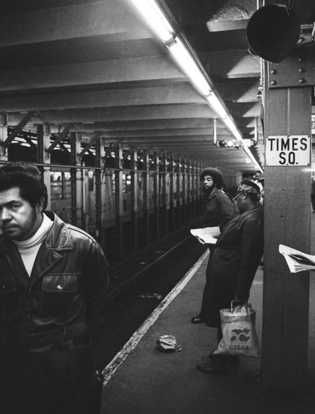 Subway Times Square by Leland Bobbe