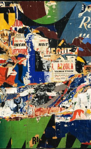 Painting by Jacques Mahe de la Villegle