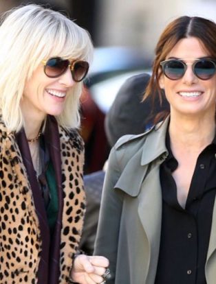Sandra Bullock and Cate Blanchett in Oceans 8