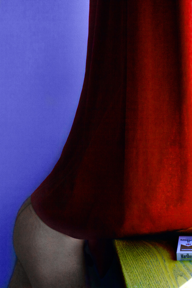 Red Curtain by Ransom Ashley