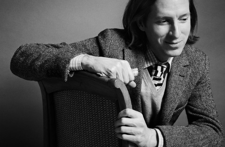 wes-anderson b&w