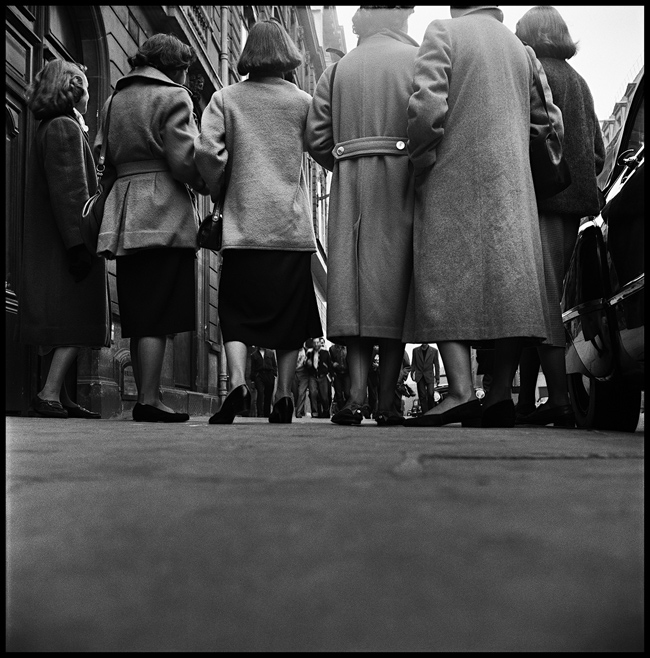 Gordon Parks American Feet on Paris Street