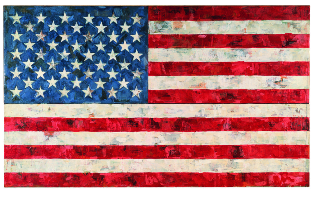 Painting by Jasper Johns