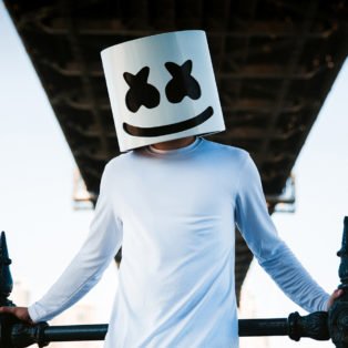 Marshmellow white mask