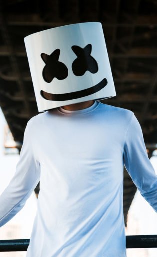 Marshmellow white mask