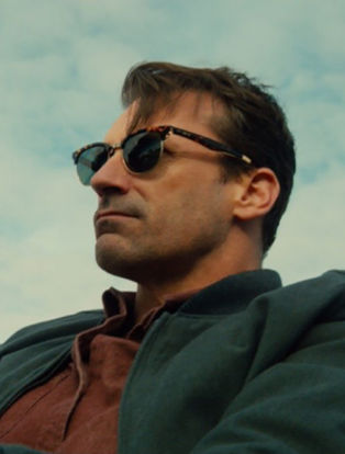jon hamm in car