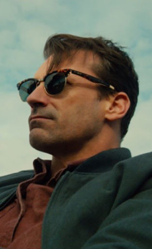 jon hamm in car