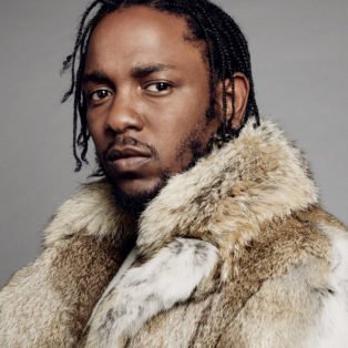 Kendrick Lamar fur coat