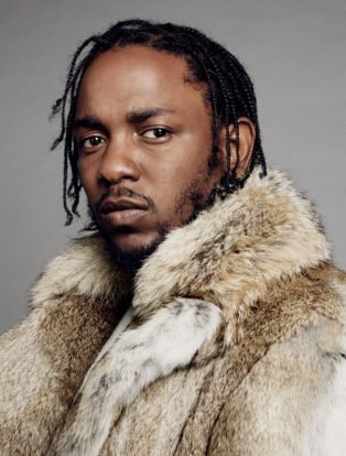 Kendrick Lamar fur coat