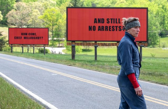 Frances McDormand Three Billboards