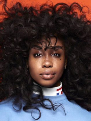 sza-orange background