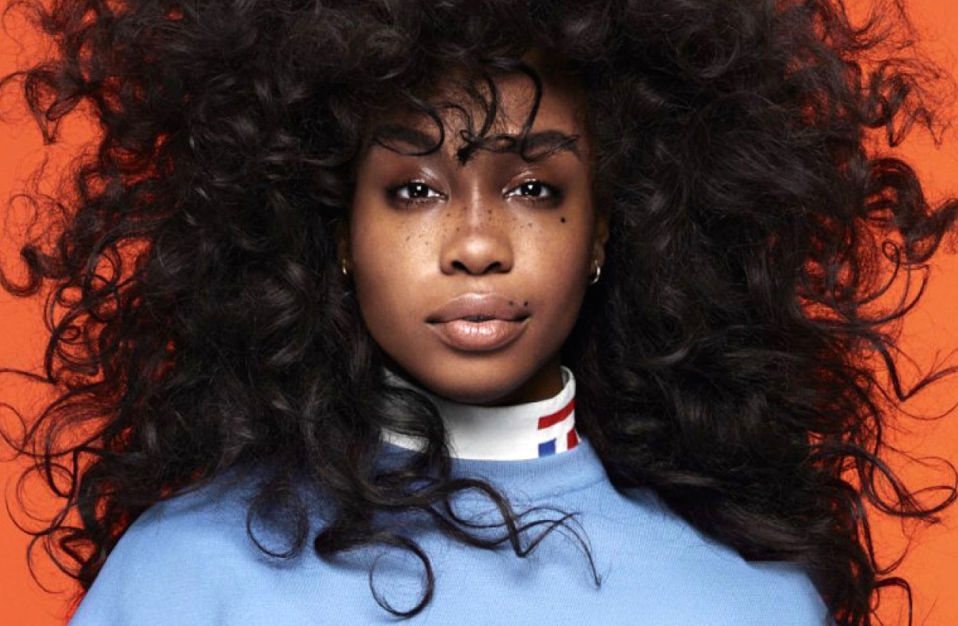 sza-orange background