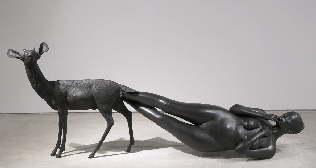 Sculpture by Kiki Smith