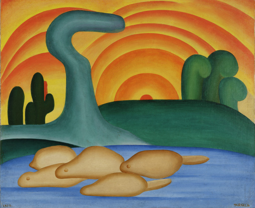 Painting by Tarsila do Amaral