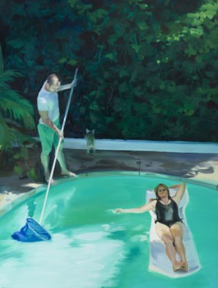Painting by Caroline Walker