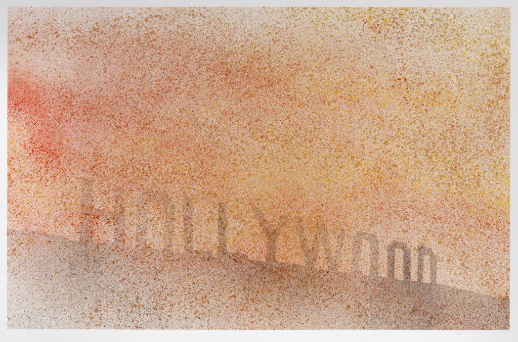 Painting by Ed Ruscha