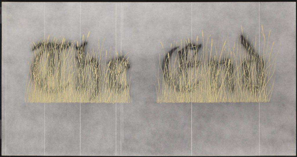 Painting by Ed Ruscha