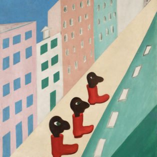 Painting by Tarsila do Amaral