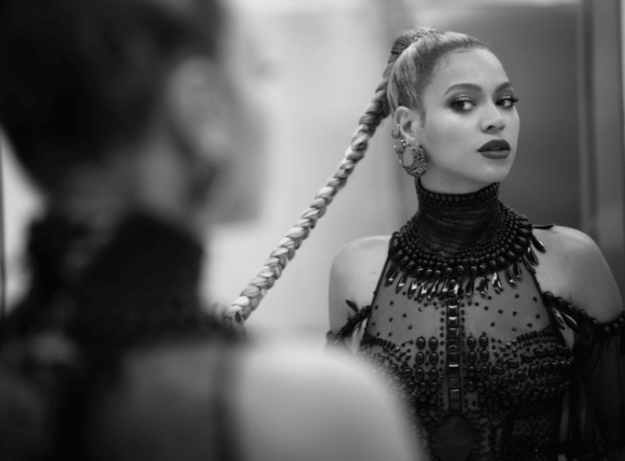 Beyonce long braid